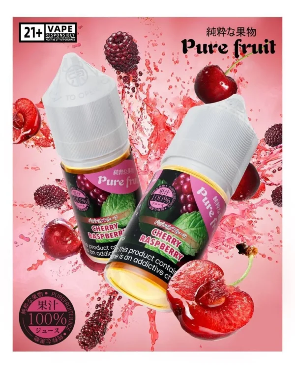 1783411014417.webp Pure Fruit 純粹果物 煙油 30ml(日本原裝進口)|現榨果汁感+清爽順喉,通用各類注油小煙