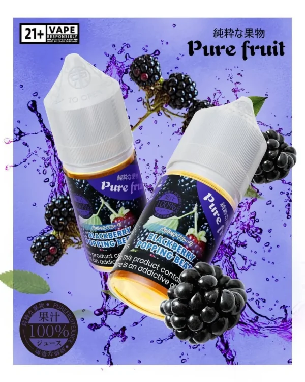 1783411015941.webp Pure Fruit 純粹果物 煙油 30ml(日本原裝進口)|現榨果汁感+清爽順喉,通用各類注油小煙