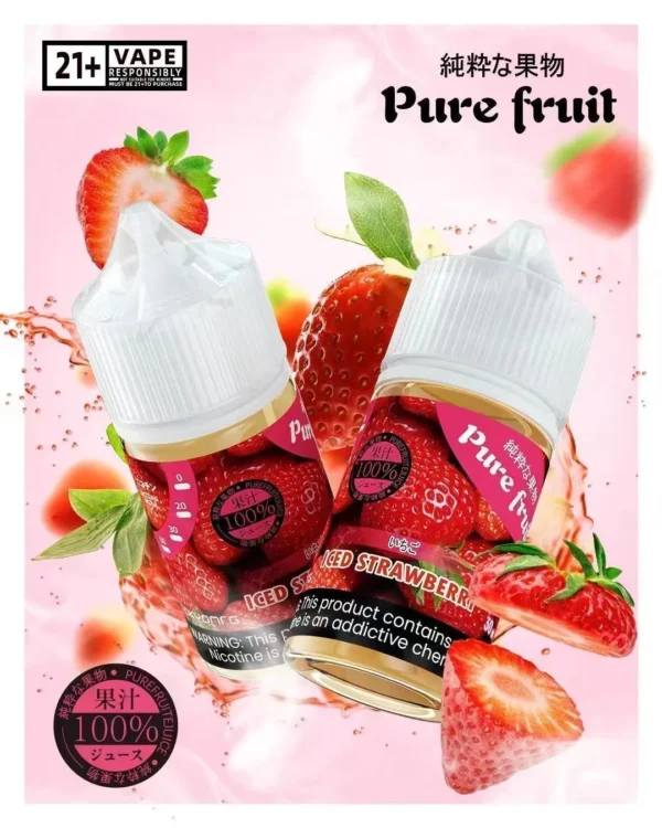 1783411017429.webp Pure Fruit 純粹果物 煙油 30ml(日本原裝進口)|現榨果汁感+清爽順喉,通用各類注油小煙