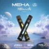 MEHA XBAR 魅嗨 小黑條 7000口 拋棄式電子煙｜Mesh 芯強勁爆發力＋極強冰感體驗，3% 尼古丁鹽黃金配方搭配 650mAh 可充電長效續航