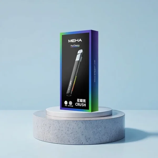 7a8cfdc0-ed82-40dc-a1f8-fc5a87eeccb9.webp MEHA 魅嗨 星耀版 五代通用主機|RGB 炫彩氛圍燈+7W-10.5W 三檔功率切換,450mAh 大容量通用五代煙彈