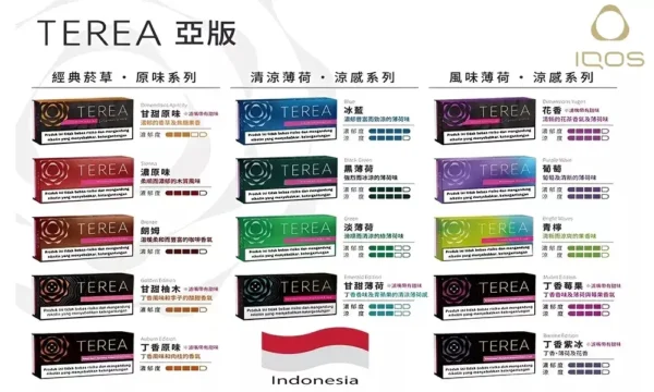 7b16ae58d45d93c438c181e8794f6f3e.webp IQOS TEREA 亞洲版 加熱菸彈 20支裝|ILUMA 專用電感金屬芯免維護,無焦味濃郁擊喉感