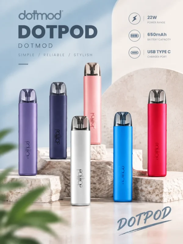 ChatGPT-Image-2026年9月6日-下午05_24_43.webp DotPod GO 注油主機|16W-22W 智慧功率感應+側邊微調式氣流結構,搭載 650mAh 高續航電芯,通用小煙煙油