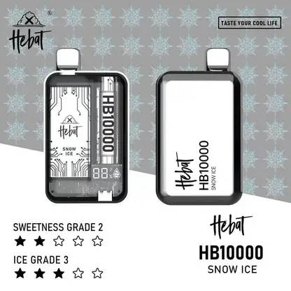 Hebat喜貝拋棄式一次性10000口-3.webp Hebat 喜貝 10000口拋棄式電子煙|15ml 大容量+全新 LED 螢幕顯示技術