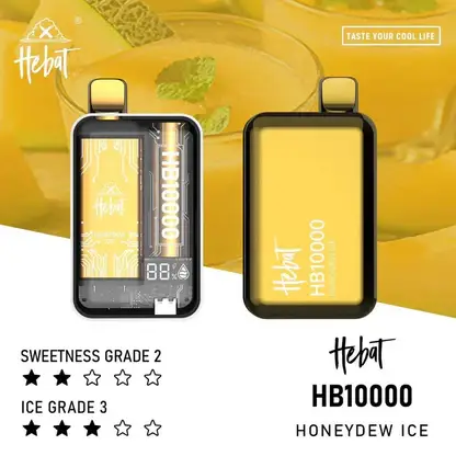 Hebat喜貝拋棄式一次性10000口-7.webp Hebat 喜貝 10000口拋棄式電子煙|15ml 大容量+全新 LED 螢幕顯示技術