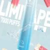 LIMI拋棄式一次性7000口-13.webp LIMI 7000口 拋棄式電子煙|冰感水果系列+吸氣發光 LED 燈條,3.5% 尼古丁鹽強勁擊喉,650mAh 可充電