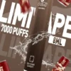 LIMI拋棄式一次性7000口-14.webp LIMI 7000口 拋棄式電子煙|冰感水果系列+吸氣發光 LED 燈條,3.5% 尼古丁鹽強勁擊喉,650mAh 可充電