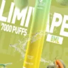 LIMI拋棄式一次性7000口-6.webp LIMI 7000口 拋棄式電子煙|冰感水果系列+吸氣發光 LED 燈條,3.5% 尼古丁鹽強勁擊喉,650mAh 可充電