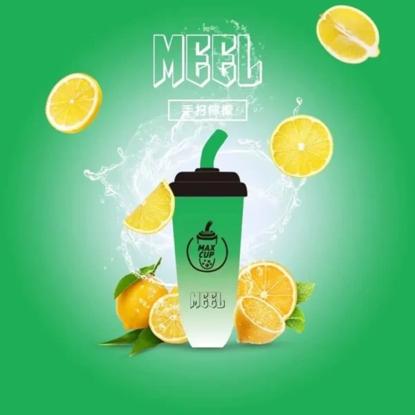 MEEL奶茶杯-海鹽檸檬-1000x1000-1.webp MEEL 奶茶杯 6000口 拋棄式電子煙|15ml 巨無霸油量+智慧 Type-C 快充,3% 尼古丁鹽順滑不鎖喉