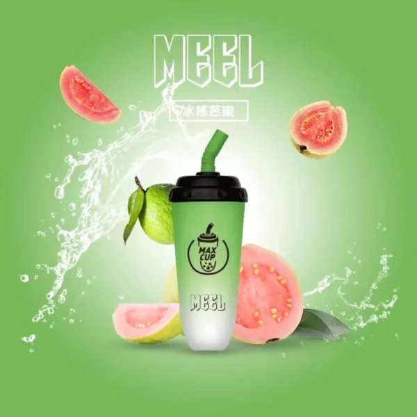 MEEL奶茶杯-芭樂-1000x1000-1.webp MEEL 奶茶杯 6000口 拋棄式電子煙|15ml 巨無霸油量+智慧 Type-C 快充,3% 尼古丁鹽順滑不鎖喉