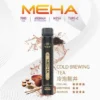 MEHA XBAR 魅嗨 小黑條 7000口 拋棄式電子煙｜Mesh 芯強勁爆發力＋極強冰感體驗，3% 尼古丁鹽黃金配方搭配 650mAh 可充電長效續航