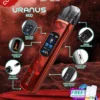 MP-Uranus-1080x1350px-New-Product-Red.webp SP2S 天王星 Uranus 開放式注油小煙主機|最大 30W 多檔調節爆發輸出+1000mAh 大電量,0.96 吋液晶屏精準顯示,含 0.6Ω/0.8Ω 空彈通用小煙煙油