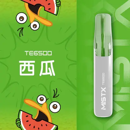 Mist X 鴨嘴獸 6500口 拋棄式電子煙｜獨家萌系外觀＋冰爽水果口味清涼入喉，650mAh 大電量可充電續航，2% 尼古丁鹽