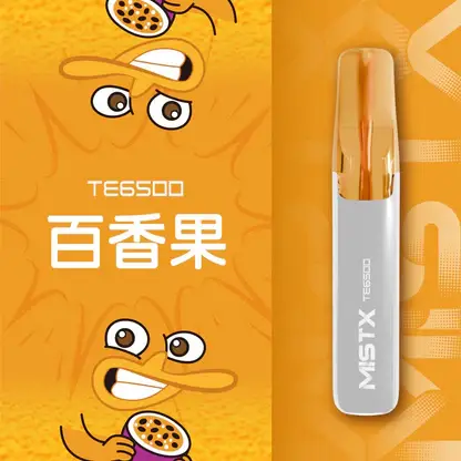 Mist X 鴨嘴獸 6500口 拋棄式電子煙｜獨家萌系外觀＋冰爽水果口味清涼入喉，650mAh 大電量可充電續航，2% 尼古丁鹽