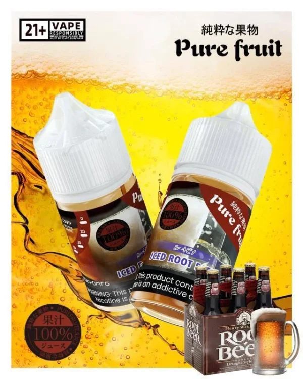 Pire-Fruit-純粹果物系列-4.webp Pure Fruit 純粹果物 煙油 30ml(日本原裝進口)|現榨果汁感+清爽順喉,通用各類注油小煙