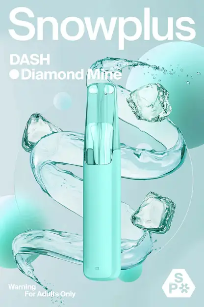 Snowplus-DASH-鴨嘴獸-4000口-一次性-8.webp Snowplus DASH 4000口 拋棄式電子煙|7.5ml 大容量+鴨嘴獸獨家人體工學吸嘴,3% 尼古丁鹽