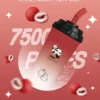 VAKA 奶茶杯 7500口 拋棄式電子煙｜萌熊貓造型＋冰感水果奶茶系專屬口味，15ml 巨量裝搭配 600mAh 可充電續航