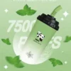 VAKA 奶茶杯 7500口 拋棄式電子煙｜萌熊貓造型＋冰感水果奶茶系專屬口味，15ml 巨量裝搭配 600mAh 可充電續航