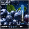 image-286.webp LANA ZOLT 8000口 拋棄式電子煙|15ml 大容量煙油+Mesh 網狀霧化芯強勁爆發力,冰感水果系列清爽入喉,可充電式設計