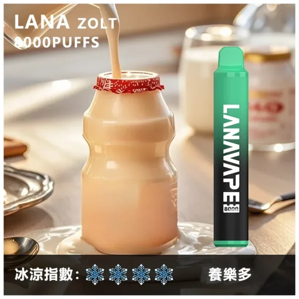 image-290.webp LANA ZOLT 8000口 拋棄式電子煙|15ml 大容量煙油+Mesh 網狀霧化芯強勁爆發力,冰感水果系列清爽入喉,可充電式設計