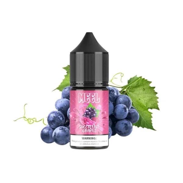 image-437.webp MEEL 煙油 冰爽系列 30mg 5%尼古丁鹽小煙專用油|層次果萃清涼+順滑細緻擊喉感,通用注油主機