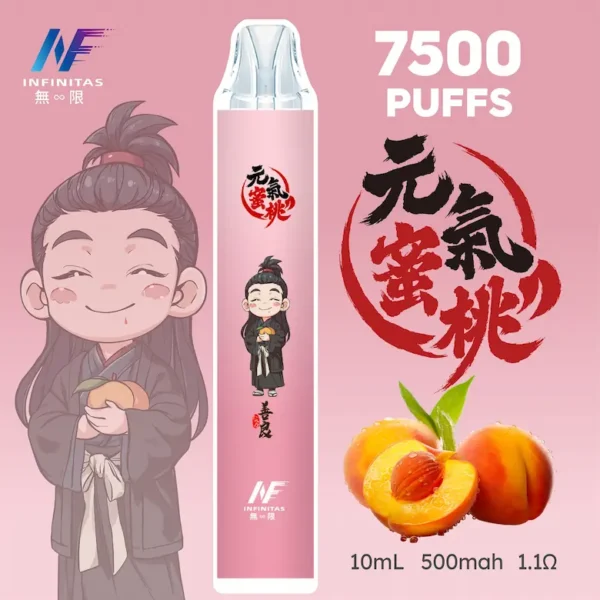【INF無限-7500口-鬼滅系列-拋棄式】-鬼滅之刃-聯名限定款-7500口-6.webp INF 無限 鬼滅之刃聯名 7500口 拋棄式電子煙|鬼滅之刃聯名造型+10ml 大容量煙油,Mesh 網芯強勁爆發,配置 550mAh 大容量電芯