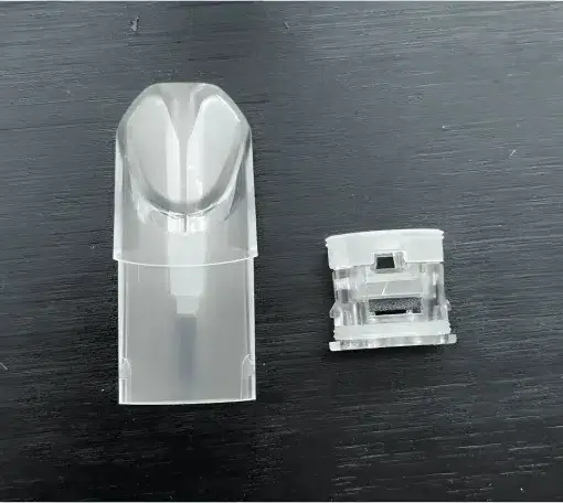 SP2S 磨砂透明 一代通用空倉｜陶瓷芯順滑擊喉＋磨砂透明方便看油，加強型密封防漏不滲油