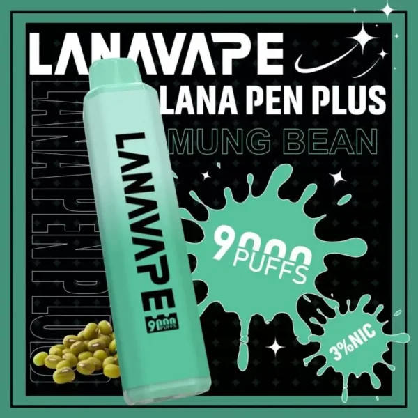 圖片_20260721191243-768x768-1.webp LANA PEN PLUS 9000口拋棄式電子煙|15ml巨量儲油+Mesh網芯,支援 Type-C 充電