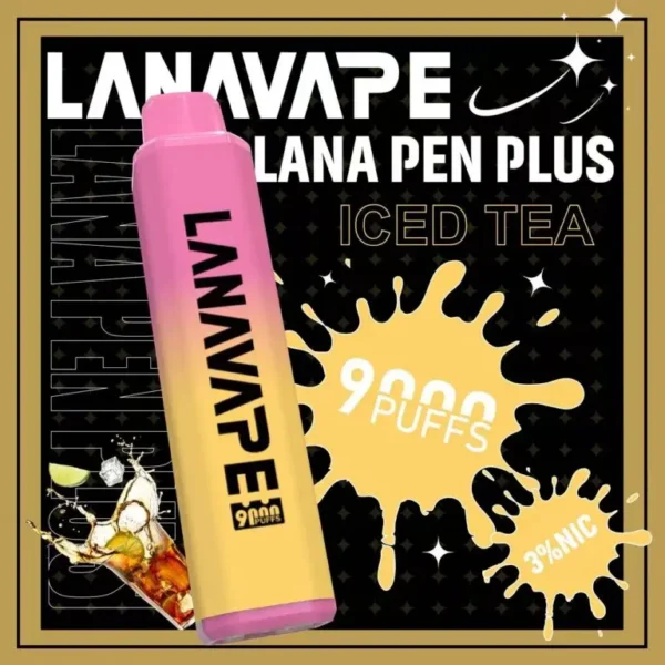 圖片_20260721191334-768x768-1.webp LANA PEN PLUS 9000口拋棄式電子煙|15ml巨量儲油+Mesh網芯,支援 Type-C 充電