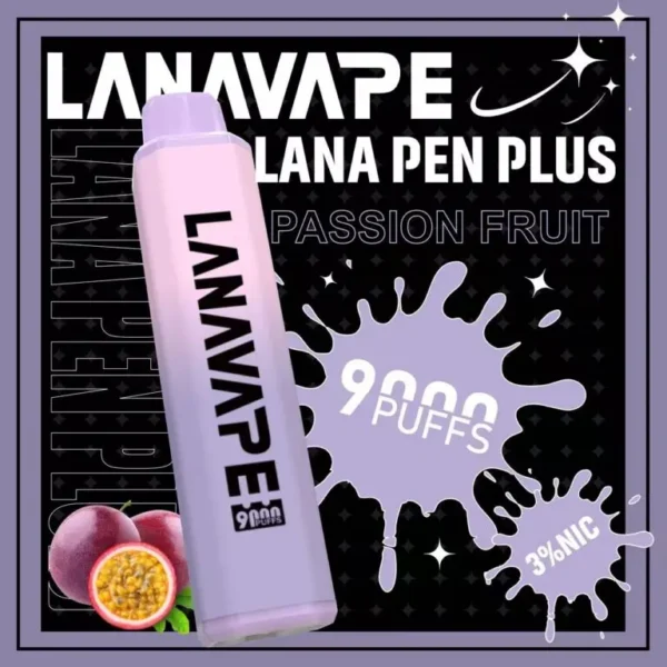 圖片_20260721191417-768x768-1.webp LANA PEN PLUS 9000口拋棄式電子煙|15ml巨量儲油+Mesh網芯,支援 Type-C 充電
