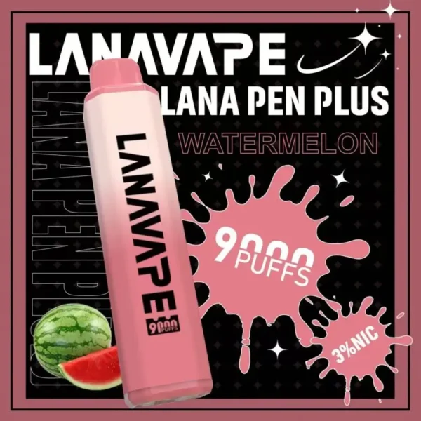 圖片_20260721191454-768x768-1.webp LANA PEN PLUS 9000口拋棄式電子煙|15ml巨量儲油+Mesh網芯,支援 Type-C 充電