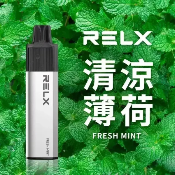 清凉薄荷-02.webp RELX 悅刻 GA 8000口 拋棄式電子煙|15ml 大容量+升級陶瓷芯純淨還原