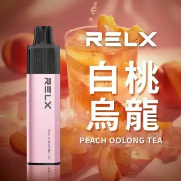 白桃乌龙-02.webp RELX 悅刻 GA 8000口 拋棄式電子煙|15ml 大容量+升級陶瓷芯純淨還原