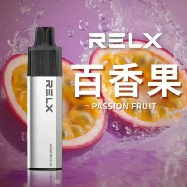 百香果-02.webp RELX 悅刻 GA 8000口 拋棄式電子煙|15ml 大容量+升級陶瓷芯純淨還原