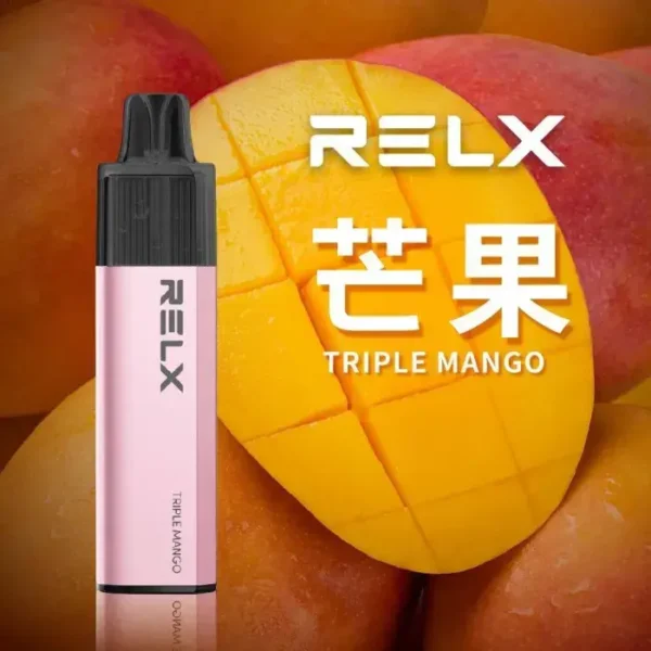 芒果-02.webp RELX 悅刻 GA 8000口 拋棄式電子煙|15ml 大容量+升級陶瓷芯純淨還原
